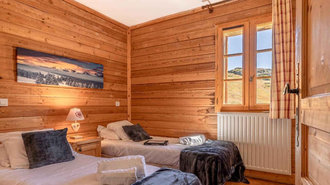 Madame Vacances Les Chalets De L'Altiport Alpe d'Huez Buitenkant foto