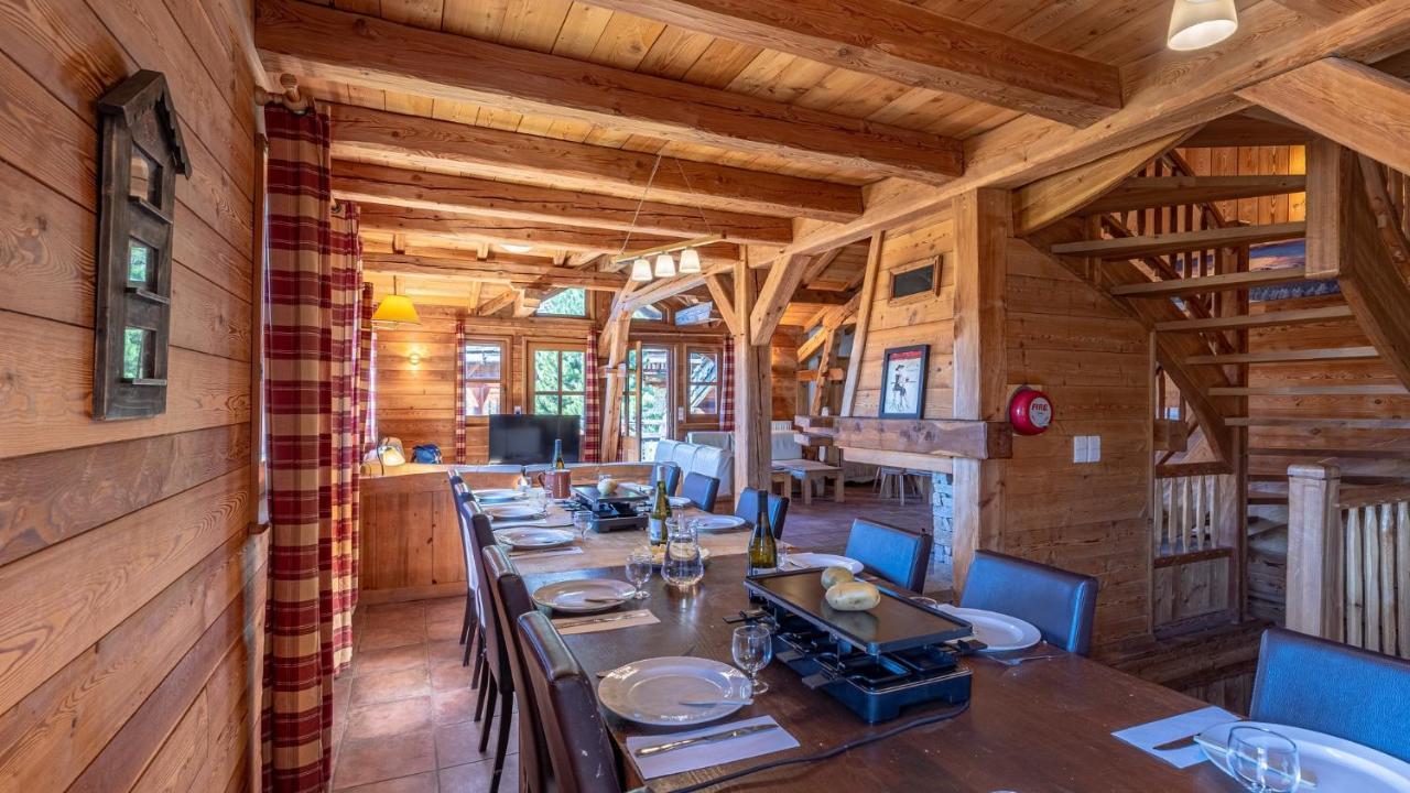 Madame Vacances Les Chalets De L'Altiport Alpe d'Huez Buitenkant foto