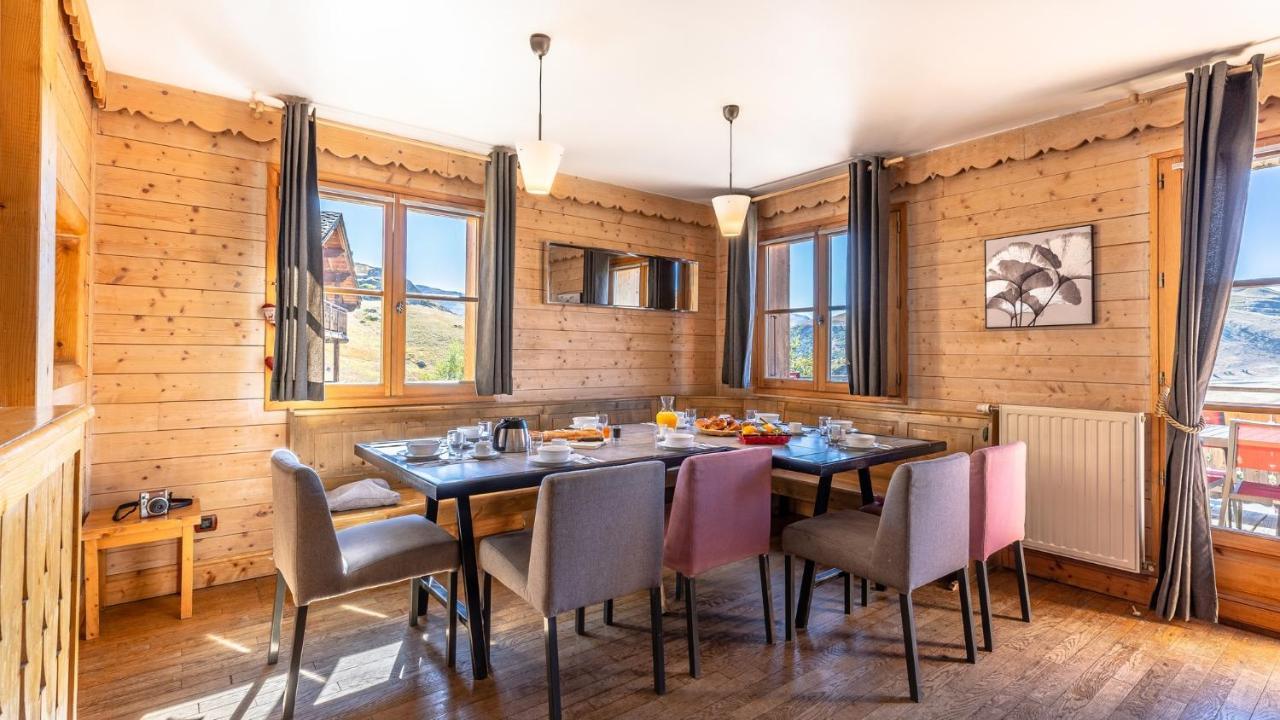 Madame Vacances Les Chalets De L'Altiport Alpe d'Huez Buitenkant foto