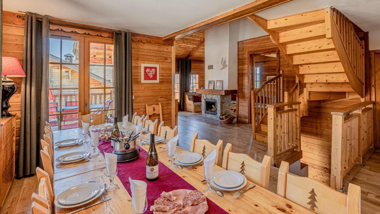 Madame Vacances Les Chalets De L'Altiport Alpe d'Huez Buitenkant foto