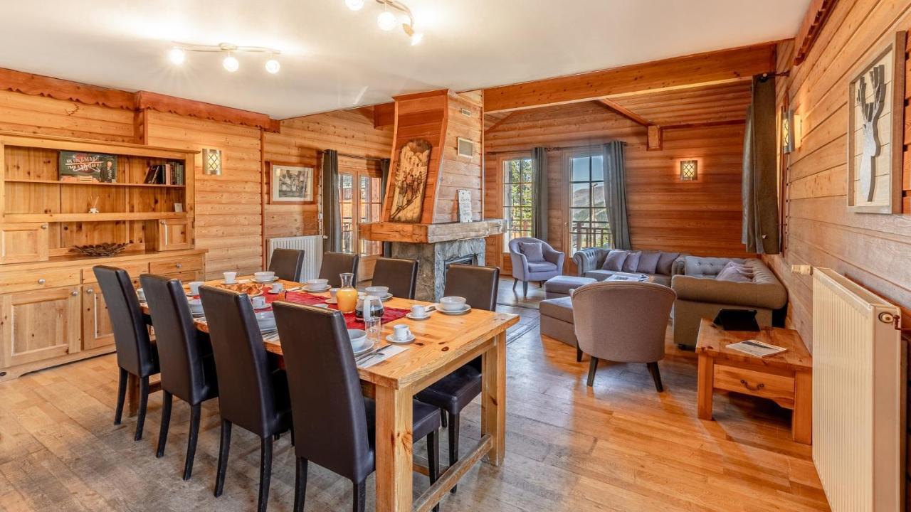 Madame Vacances Les Chalets De L'Altiport Alpe d'Huez Buitenkant foto