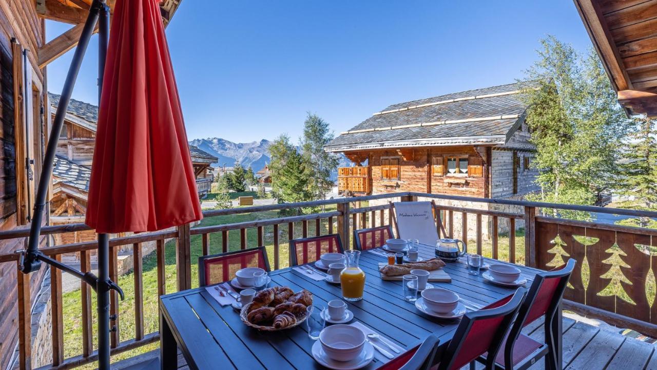 Madame Vacances Les Chalets De L'Altiport Alpe d'Huez Buitenkant foto