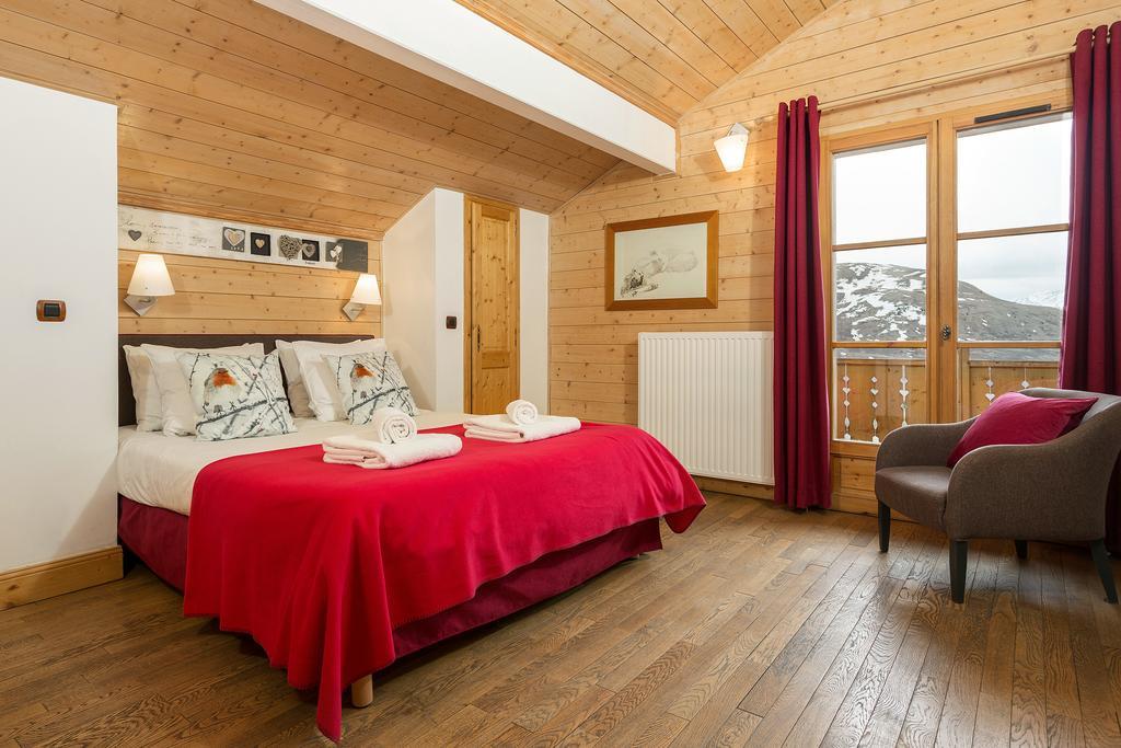 Madame Vacances Les Chalets De L'Altiport Alpe d'Huez Buitenkant foto
